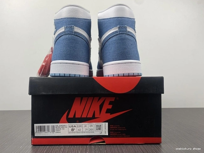 Cheap OG Durable Denim Jordan1 3630 DM9036- 1015